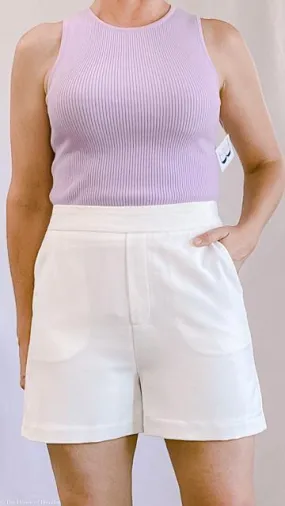 Bianca Structured Clean Front Shorts