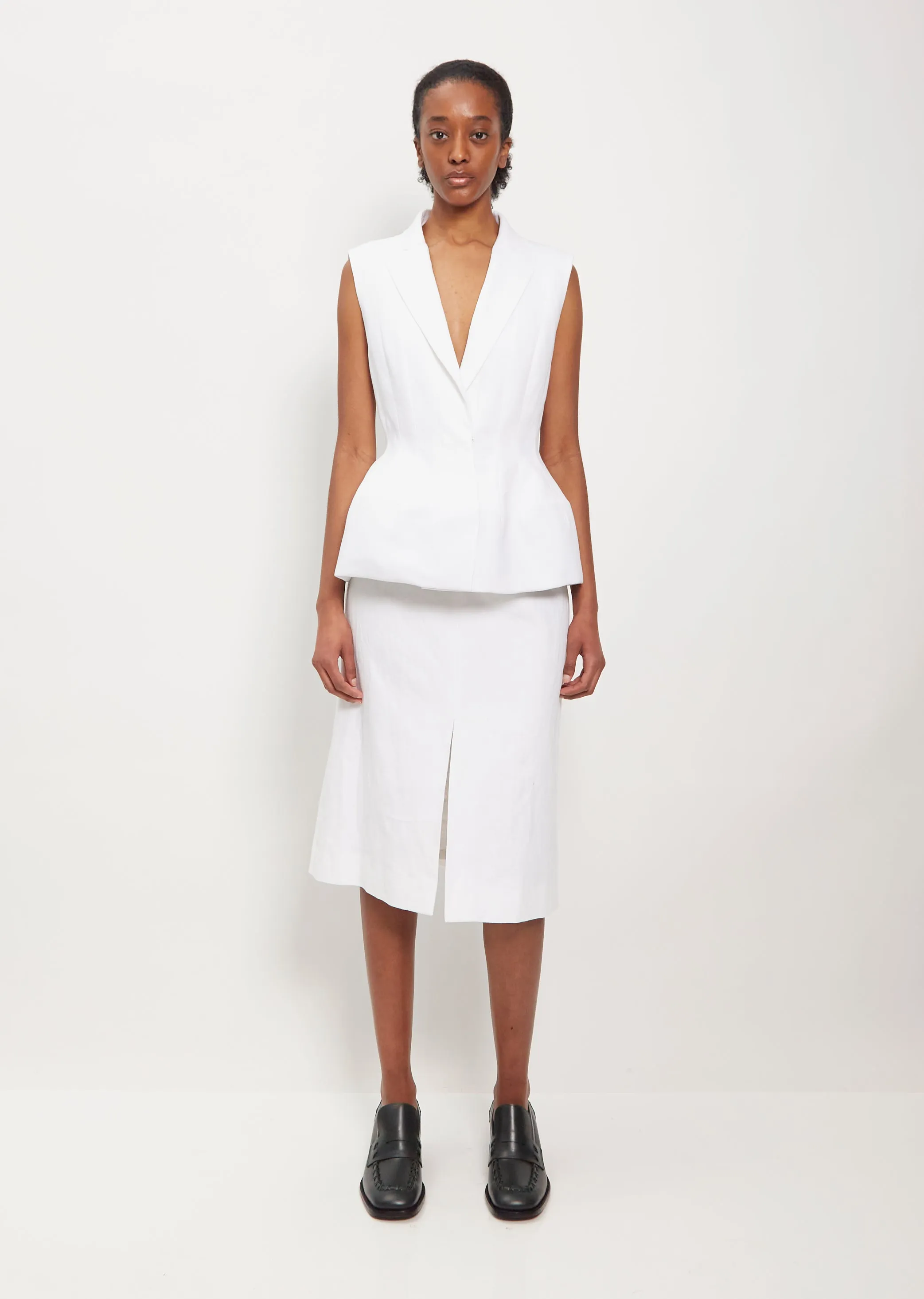Bilas Cotton Linen Vest