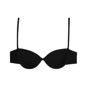 Black Atra Tailored Bra Top