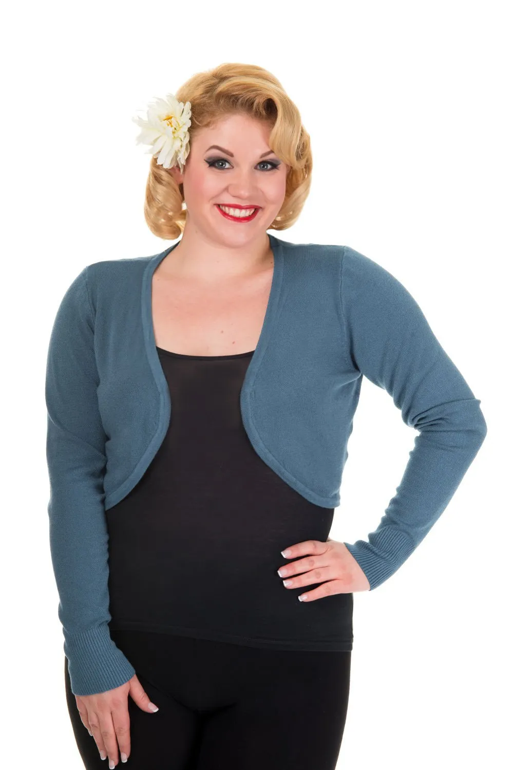 Knit Bolero shrug long sleeve cardigan