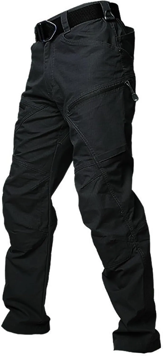 Men's Cargo Pants Tactical Pants, Water Resistant Ripstop Cargo Pants, Lightweight Work Hiking Pants, Outdoor Pant