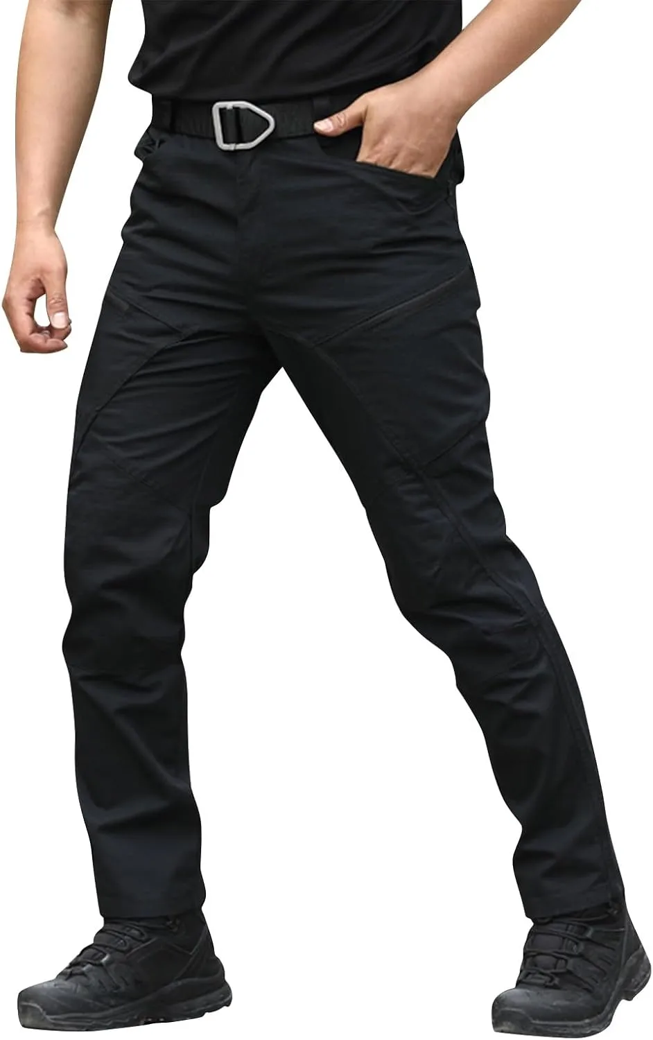 Men's Cargo Pants Tactical Pants, Water Resistant Ripstop Cargo Pants, Lightweight Work Hiking Pants, Outdoor Pant