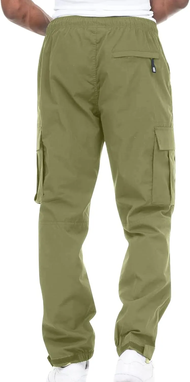 Men's Cargo Pants with Pockets Sweatpants Pants Joggers for Athletic Pants Workout, Jogging, Running, S-5XL