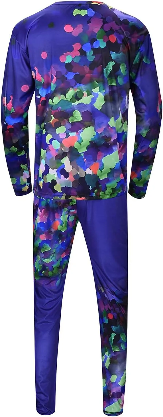 Men's T Shirt and Pants Set Winter Outfits Fashion Casual Long Sleeve Sweat Suit for Men 2 Piece Sweatpants Tracksuit