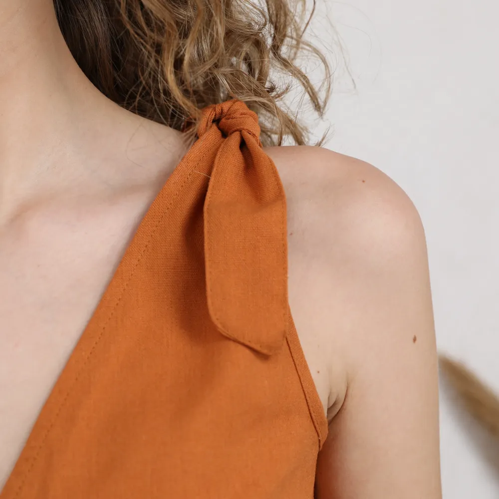 Minimalist Cotton & Linen Two Piece Set