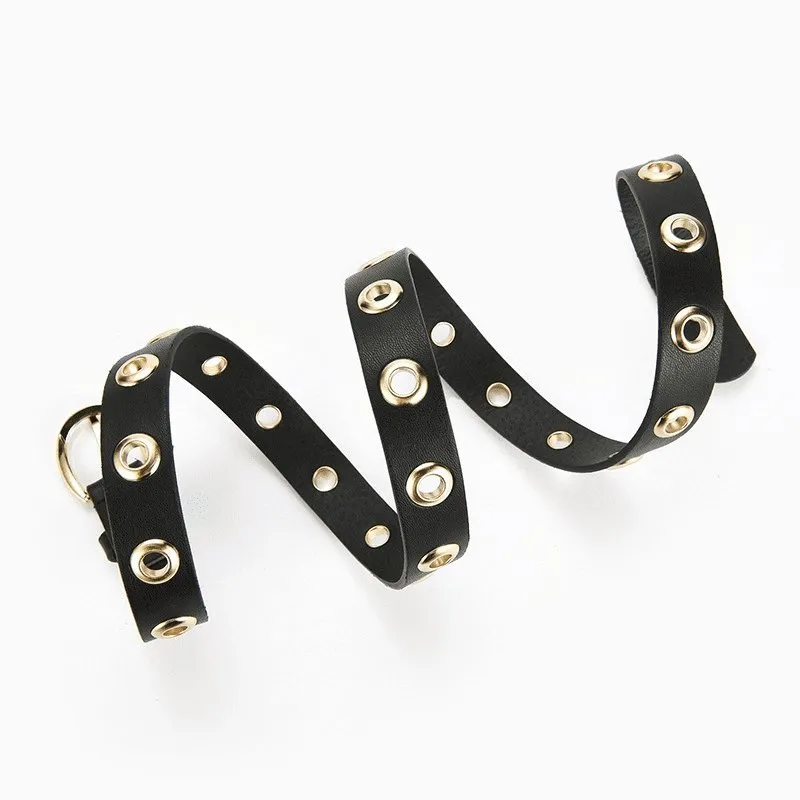 Thin Waist Belt with Full Holes