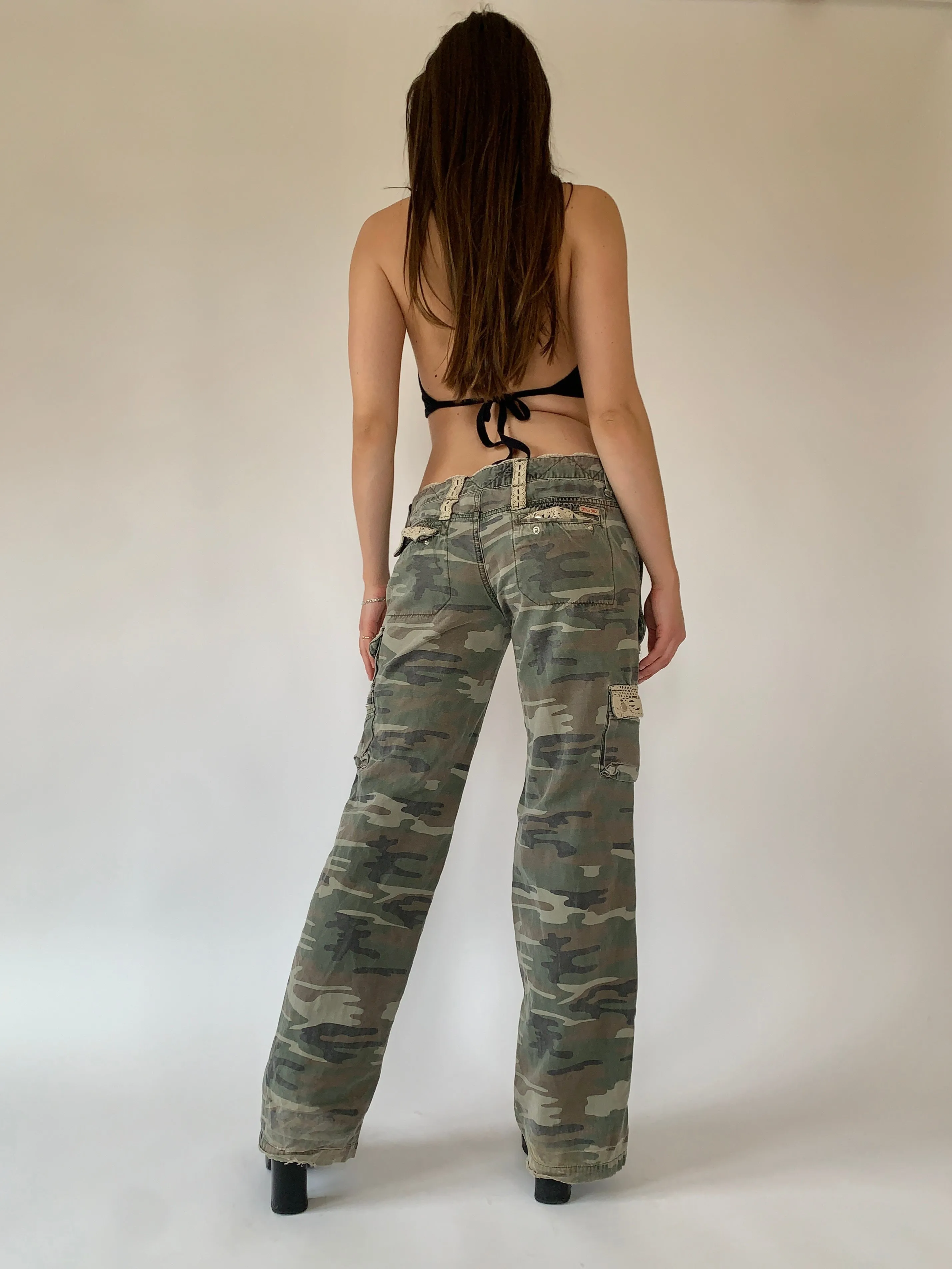 Y2K Miss Me Cargos