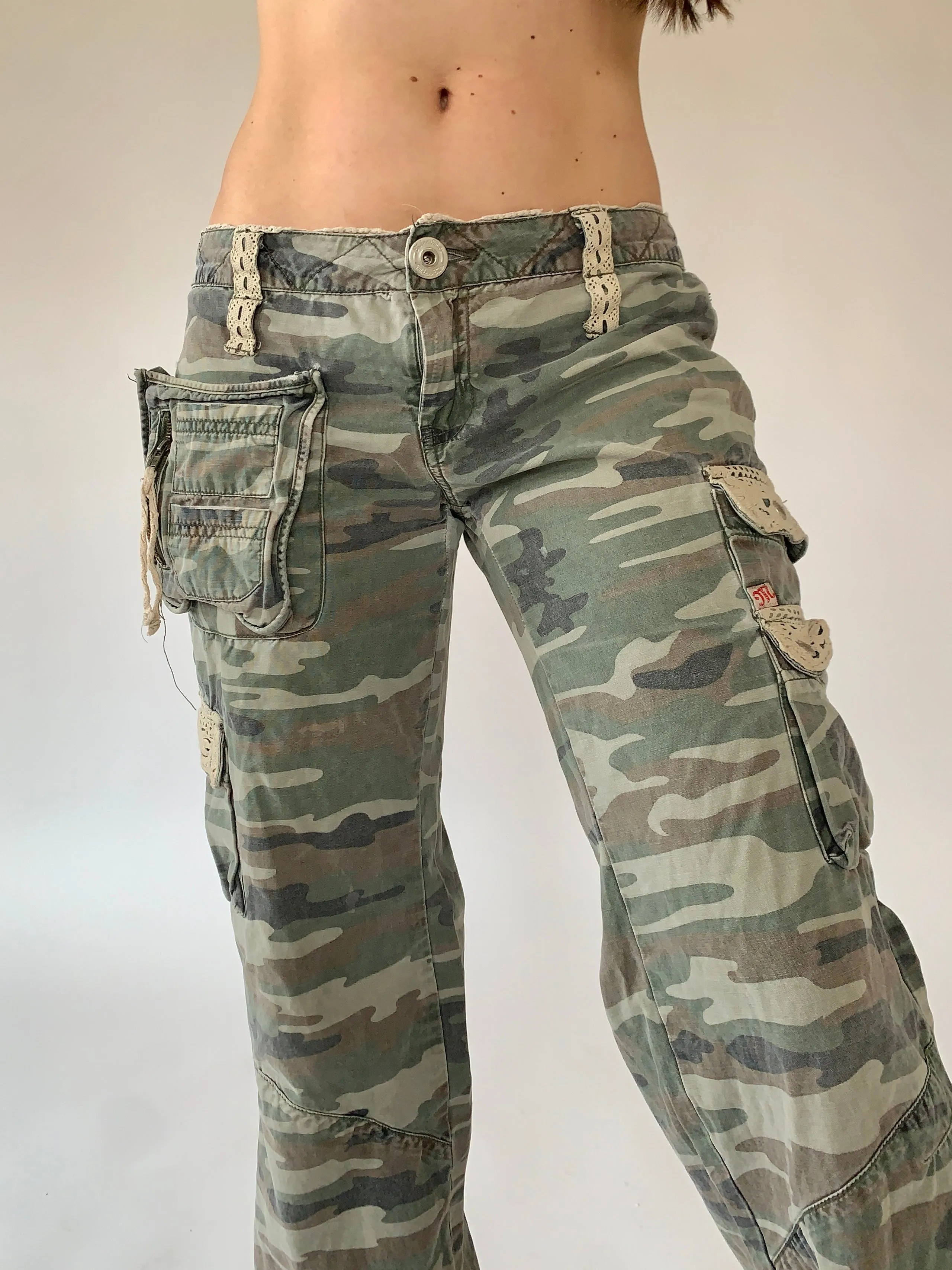 Y2K Miss Me Cargos
